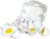 Hape - Egg Carton - Æggebakke Legetøj Med 6 Æg - E3156