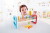 Hape - Rainbow Pounder - Hammerbræt I Træ Til Børn