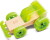 Hape - Whizzy Wheels - Legetøjsbil Byggesæt I Træ - Assorteret
