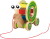 Hape Trækdyr Puttekasse - Walk-A-Long Snail