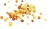Harmoni Facetperlemix - Str 4-12 Mm - Hulstr 1-2 5 Mm - Gul - 32227 - 250 G