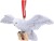 Harry Potter Julepynt - Hedwig Med Brev - 7 5 Cm