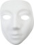 Mal Selv Masker - Helmaske - Hvid - 12 Stk