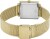 Henry London - Dameur - Hl26-Qm-0266 - Firkantet 26 Mm - Stål - Guld Hvid