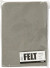 Hobbyfilt - A4 - 210X297 Mm - 1 5-2 Mm - Grå - 10 Ark
