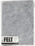Hobbyfilt - A4 - 210X297 Mm - 1 5-2 Mm - Meleret - Grå - 10 Ark