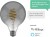 Hombli - Smart Bulb G95 Cct Filament E27 - Smokey