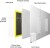 Hombli - Smart Ir Glas Varmepanel 600W Spejl 600W