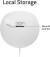 Hombli - Smart Outdoorindoor Compact Cam Hvid
