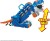 Hot Wheels - City - Ultimate T-Rex Dinosaur Transporter Og 2 Biler