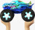 Hot Wheels - Fjernstyret Monstertruck Mega Wrex - Mattel Jbd90