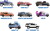 Hot Wheels - Med Træk - Tilbage Funktion