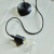 House Doctor - Fatning E27 Med Stofledning - Hdfly - Sort - 3 M
