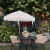 House Doctor - Parasol - Umbra - Rød Og Grøn - 230X190 Cm