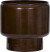House Doctor - Krukker - Pile - Brun - Ø 30 36 Cm - 2 Stk