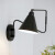 House Doctor - Væglampe - Game - Sort - L 70 Cm