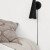 House Doctor - Væglampe - Precise - Mat Sort - H 21 Cm