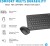 Hp - 230 Wireless Desktop Set Black - Nordic