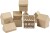 Hus - H 10 5 Cm - Str 6X8 5 Cm - 5X4 Stk