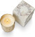 Illume - Duftlys - Winter White - Crackle Glas - 40 Timer