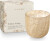 Illume - Winter White Crackle Glas Duftlys - Hvid