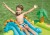 Intex - Dinosaur Pool Med Rutsjebane Til Børn - Little Dino