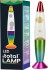 Itotal - Led Lava Lampe - Farveskiftende - Regnbue Base - Hvid Voks