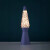 Itotal - Glitter Lampe - Pastel Lilla - 40 Cm
