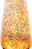 Itotal - Lava Lampe - Glitter - Guld - 36 Cm
