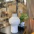 Bloomingville - Iyore Vase - Hvid - Stentøj - H 23 Cm