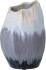Bloomingville - Jace Deko Vase - Blå - Keramik - H 24 Cm