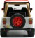 Jada - Jurassic World - 1992 Jeep Wrangler 1 24