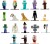 Jada - Minecraft - Multi-Pack Nanofigs - Wave 12 9335846314R00