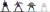 Ninja Turtles Figurer - Nano Metalfigs - Die Cast - 18 Stk - Jada