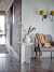 Bloomingville - Jasmia Sidebord - Hvid - Marmor - Rundt