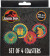 Jurassic Park Printed Drinks Coasters
