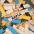 Kapla - 120 Box - Natural Lyseblå Gul Grøn