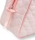 Karen - Stor Toilettaske Med Hank - Rosa-Ternet Quilt