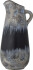 Creative Collection - Khumo Vase Kande - Sort - Stentøj - H 16 Cm