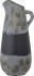 Creative Collection - Khumo Vase Kande - Sort - Stentøj - H 16 Cm