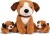 Kiddy - Plush Dog With Puppies 61866