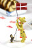 Kids By Friis Bordflag - Giraf Og Abe