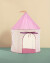 Kids Concept - Legetelt - Rosa Med Prikker - 100X100X130 Cm