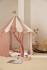 Kids Concept - Pavilliontelt - Beigebrun - 115X115X138Cm