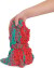 Kinetic Sand - Mold N Flow - Magisk Sand Sæt - Turkis Og Rød