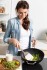 Kitchenaid - Forged Hardened Aluminium Wok With Helper Handle - Black - 30