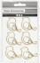 Klips - Fugl - Str 32X40 Mm - Guld - 6 Stk