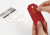Klips - Hjerte - Str 30X20 Mm - Guld - 6 Stk