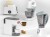Tegole - Kitchen Set - 4-I-1 Legetøjs Køkkenmaskiner Sæt Med Lyd