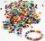 Kongomix - Ø 6 Mm - Hulstr 3 Mm - Assorterede Farver - 700 Ml - 425 G